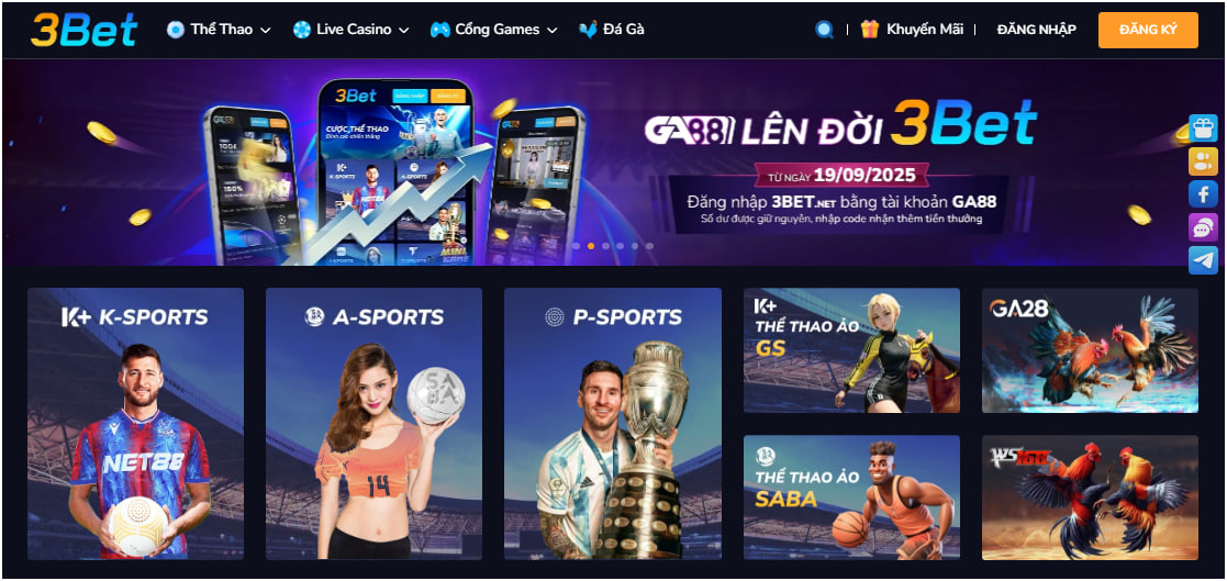 3BET Casino Online